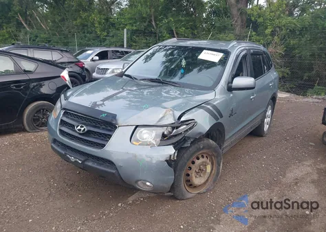 2008 Hyundai Santa Fe Limited/Se z USA, uszkodzony, nr VIN 5NMSH73EX8H141834